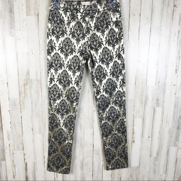 Altar’d State Golden Jacquard Tribal Pants Jegging - Picture 1 of 6